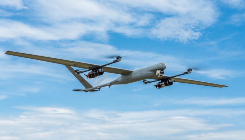 Aurora Flight Sciences presenta Skiron-Xle, un dron expedicionario de largo alcance alimentado por combustible de hidrógeno