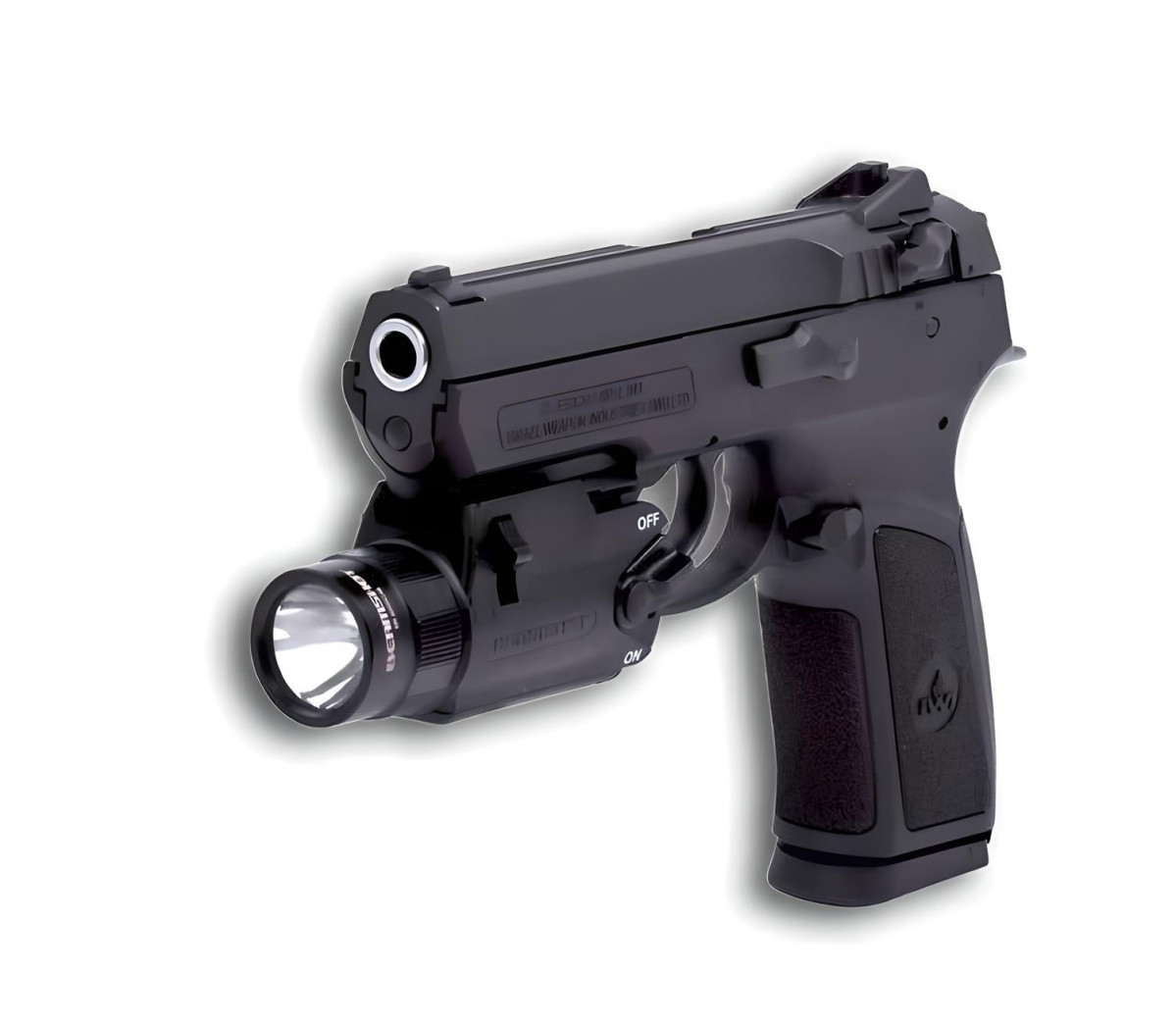 Pistola Jericho RPSL con mira autoiluminada de Mepro Firma IWI