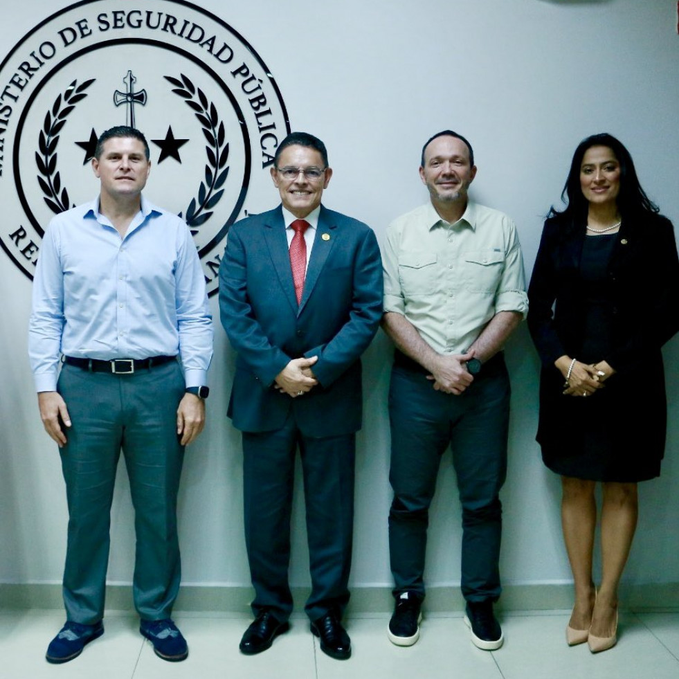 Reunión ministros de Seguridad de El Salvador y Panamá