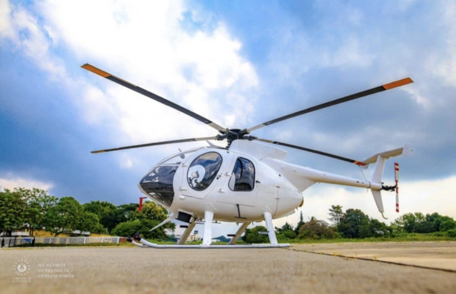 MD Helicopters MD530F de la Fuerza Aérea Salvadoreña