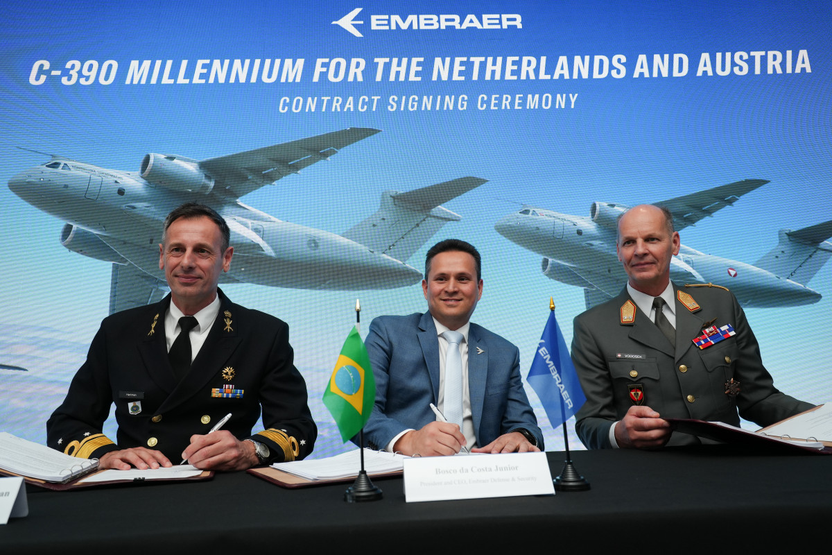 The Netherlands to acquire nine Multi Mission Airlift  Embraer C 390 Millennium in joint order with Austria 1