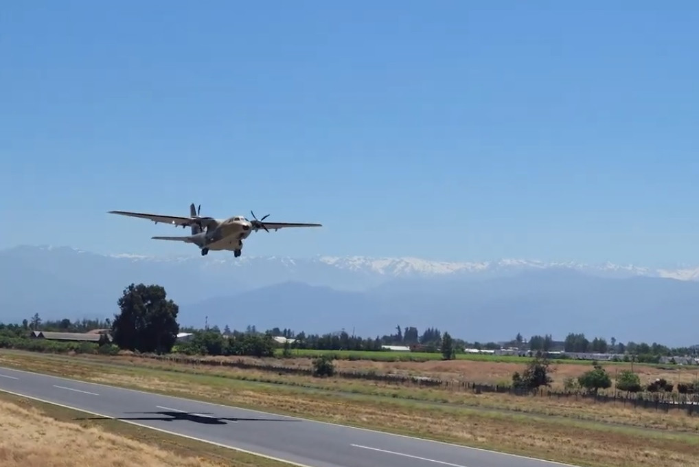 La aeronave efectuu00f3 el 20 de marzo de este au00f1o su primer vuelo tras terminar esta recuperaciu00f3n operativa mayor Firma Eju00e9rcito de Chile