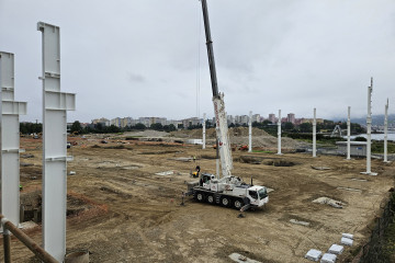 Fábrica de bloques de Navantia en Ferrol