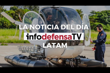 El ministro de Defensa de El Salvador entrega un helicóptero TH-300 para instrucción y rescate