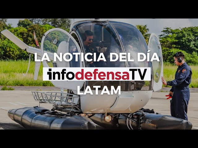 El ministro de Defensa de El Salvador entrega un helicóptero TH-300 para instrucción y rescate
