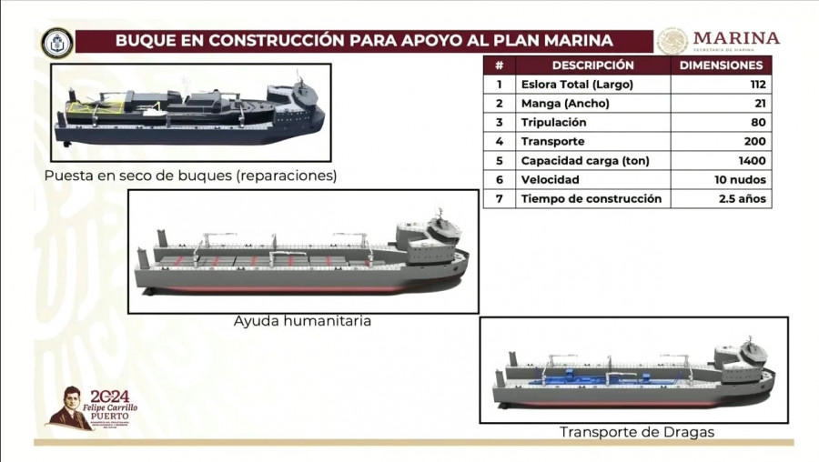 Armada mex cinco