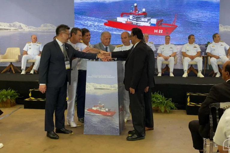 La incorporaciu00f3n del NPo Almirante Saldanha a la Fuerza Naval estu00e1 prevista para el segundo semestre de 2025 Firma Emgepron