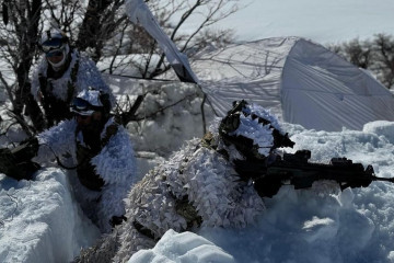 Tropas de Montaña de Chile y España en el ejercicio Rayenco 2024 Firma Destacamento de Montaña N°17 Los Ángeles del Ejército de Chile 004