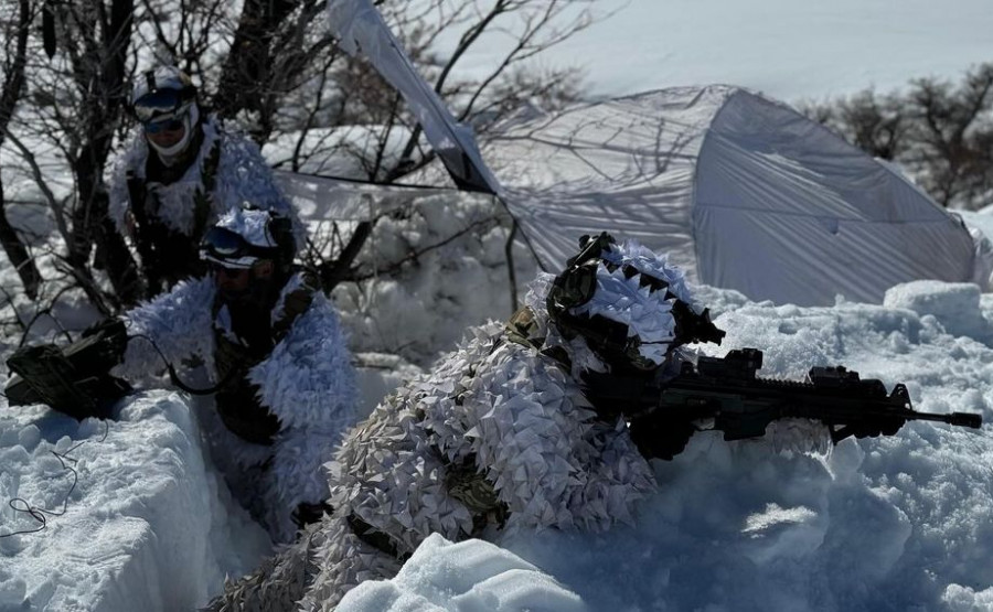 Tropas de Montaña de Chile y España en el ejercicio Rayenco 2024 Firma Destacamento de Montaña N°17 Los Ángeles del Ejército de Chile 004