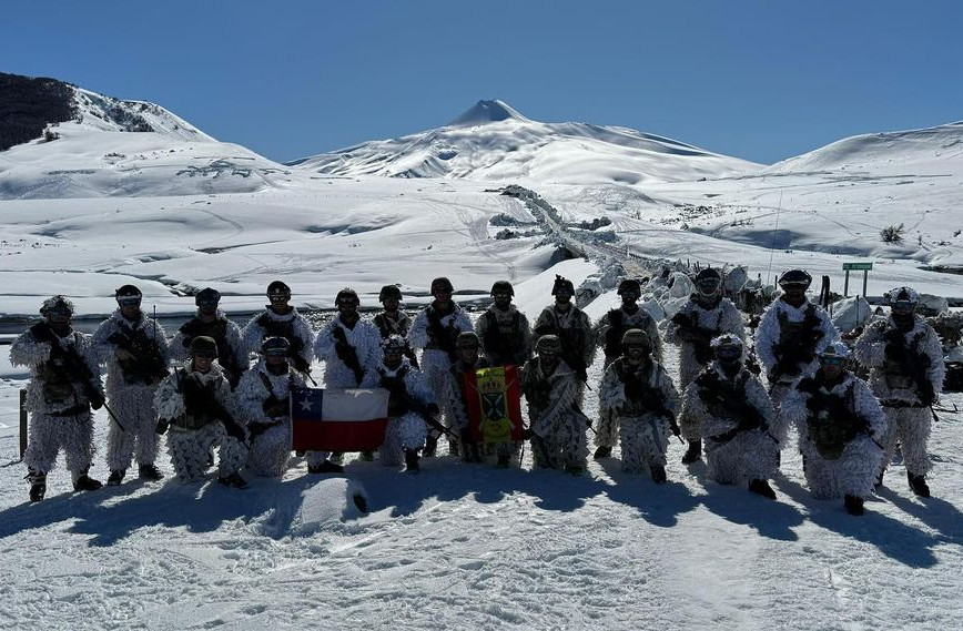 Tropas de Montau00f1a de Chile y Espau00f1a en el ejercicio Rayenco 2024 Firma Destacamento de Montau00f1a Nu00b017 Los u00c1ngeles del Eju00e9rcito de Chile 006