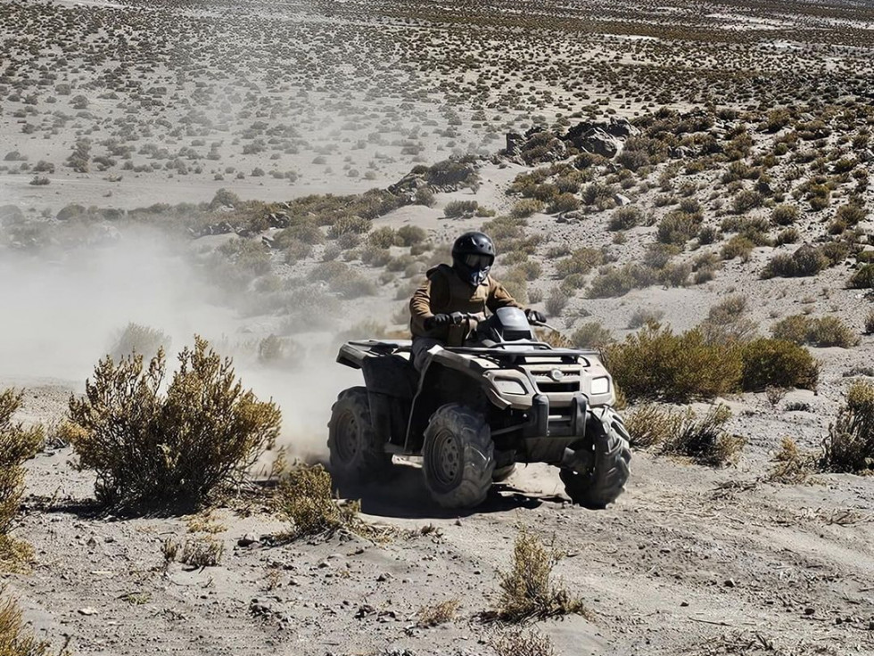 Curso de conducción y mantenimiento de cuatrimoto Outlander 650 Firma 2 Brigada Acorazada Cazadores del Ejército de Chile