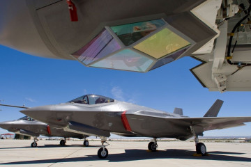 Aviones de combate F 35. Foto. Lockheed Martin