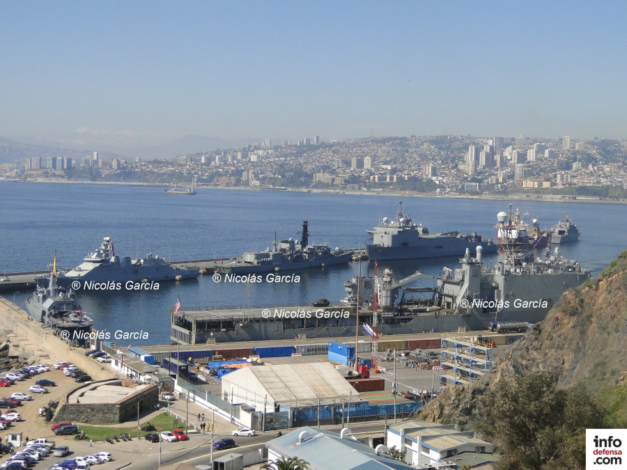 Arribo de buques del ejercicio Unitas 2024 al puerto de Valparaiso 004 FOTO NICOLAS GARCIA