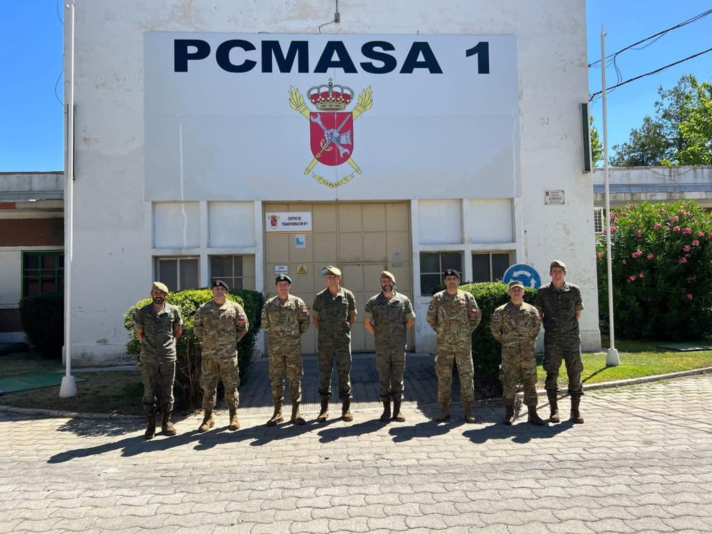 Personal chileno en el PCMASA Nu00b01 Firma Eju00e9rcito de Chile