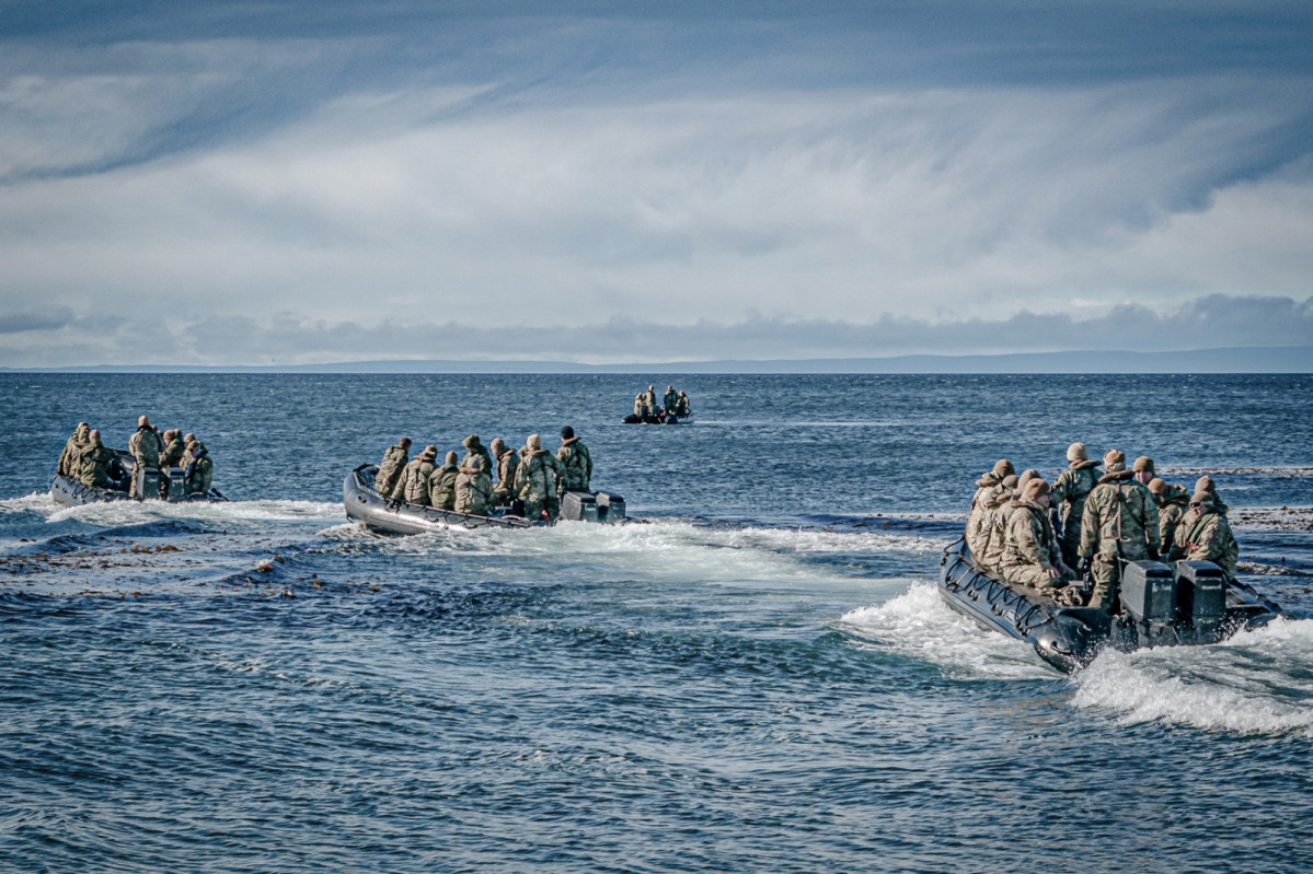 Entrenamiento de Infanteru00eda de Marina de Chile y USMC en Magallanes Firma Armada de Chile 005