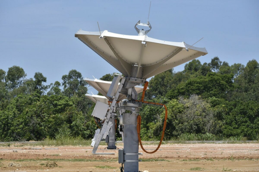 Teleporto de satelite 1