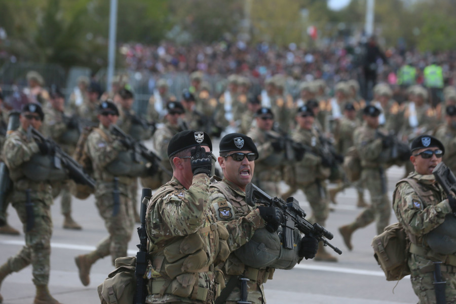 Parada Militar 2024 Firma Ministerio de Defensa Nacional de Chile 021