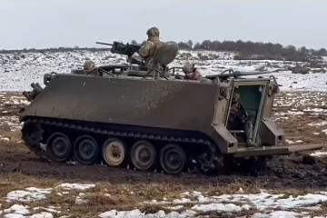 Unidad de aprendizaje de fusileros mecanizados con carro M113 en la V DIvisión de Ejército Firma Escuela de Infantería del Ejército de Chile