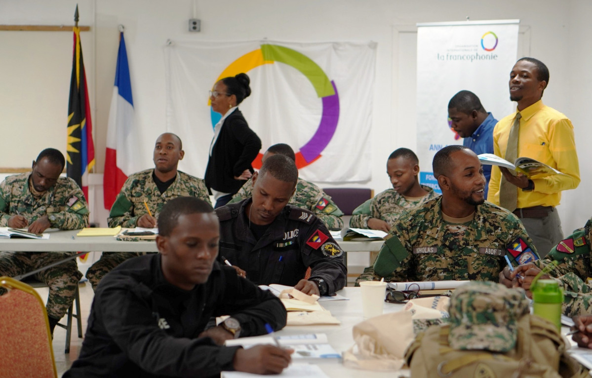 Antigua&Barbuda FzaDefensa Curso A&BDF 