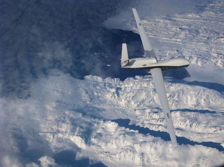 Northrop Grumman pone a prueba el sistema de navegación del MQ-4C Triton en el Círculo Polar Ártico