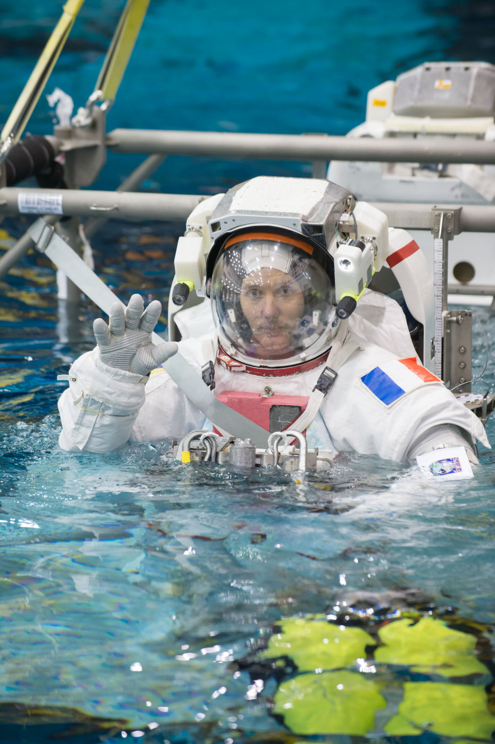 Thomas Pesquet, astronauta francés de la ESA: 