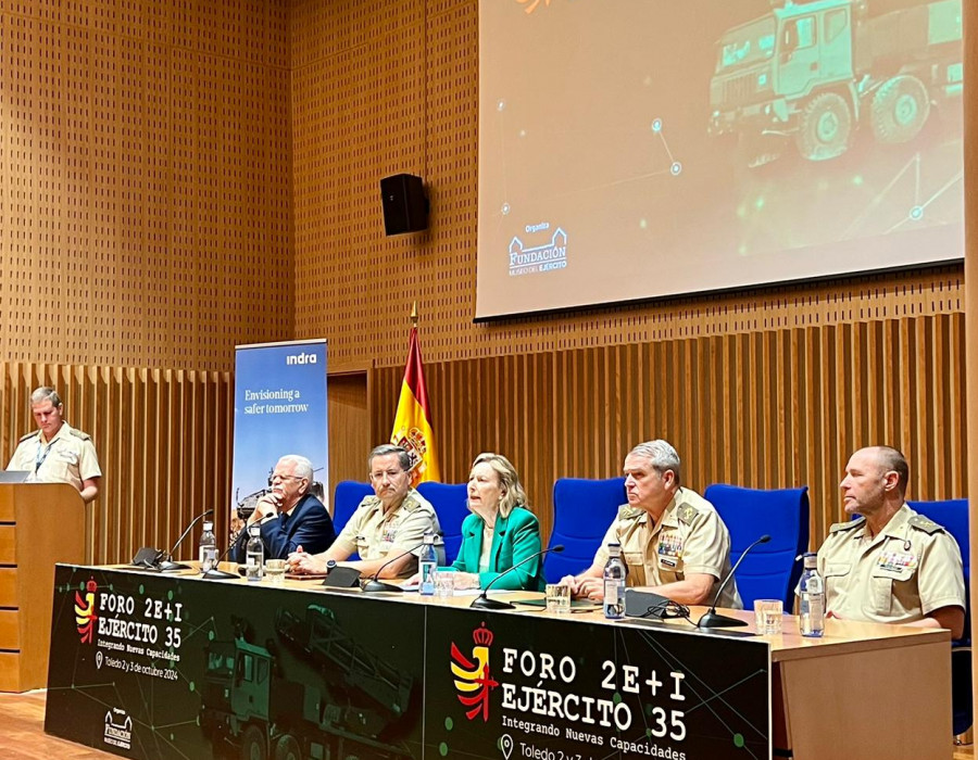 Secretaria de Estado de Defensa, Amparo Valcarce en Toledo