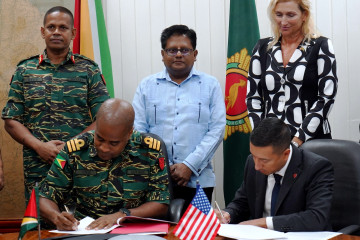 Guyana FzaDefensa Contrato BellTextronl U.S.EmbassyGuyana