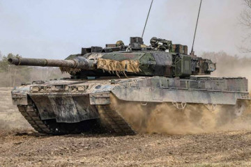 Carro de combate Leopard 2A8. Foto. KNDS