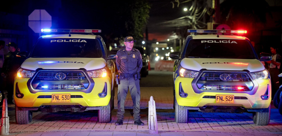 TOYOTAS HILUX. Fotos Gobernación de Bolívar