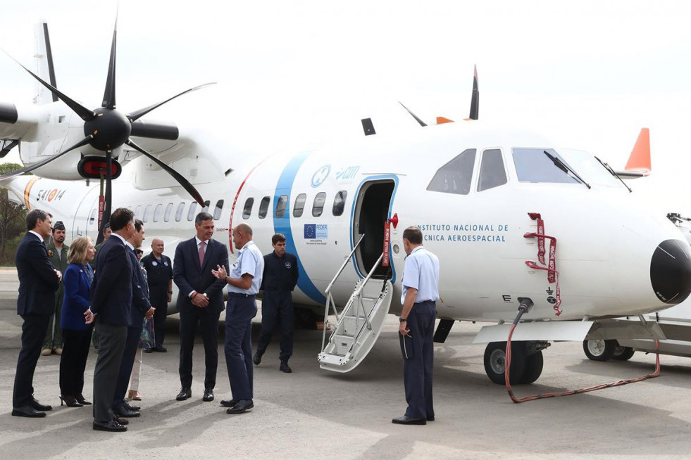 Pedro Sánchez inaugura en Huelva el Centro de Ensayos de Sistemas Aéreos no Tripulados