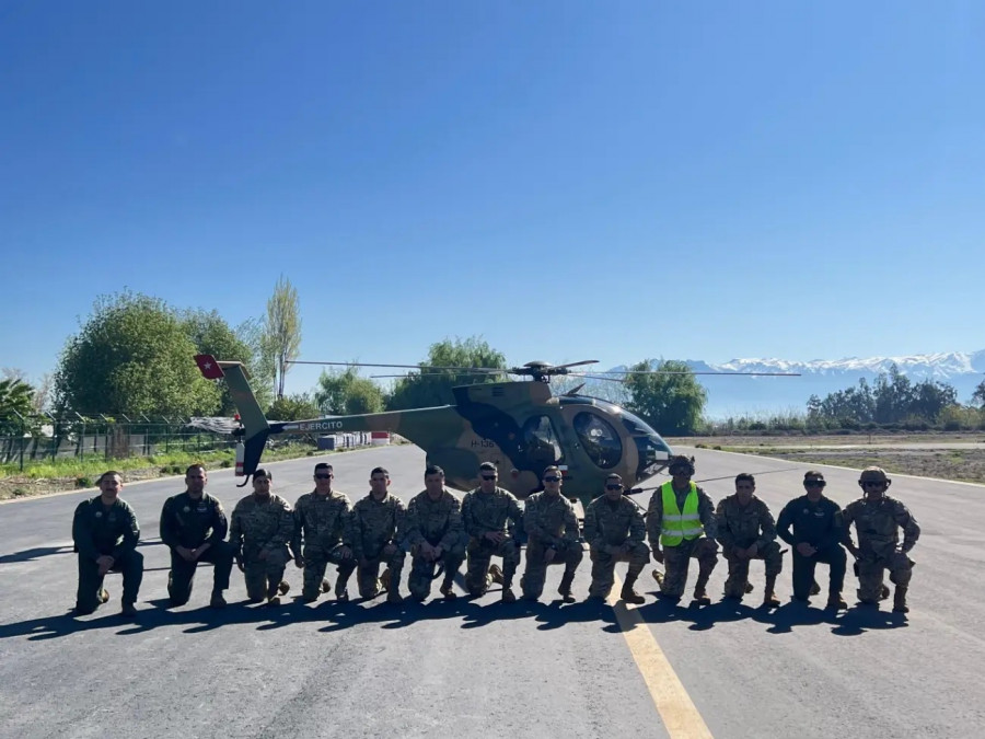 Los graduados del curso de Operador de Sitios de Aterrizaje integran la Escuela de Ingenieros y el Regimiento N°2 Maipo Firma Comando de Operaciones Especiales del Ejército de Chile