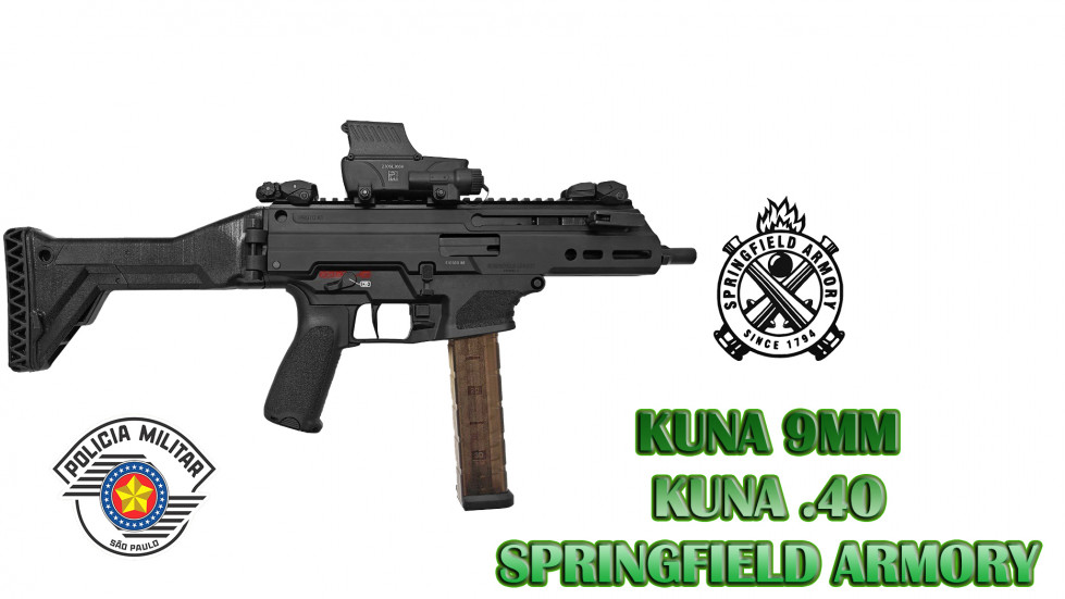 CAPA Springfield Armory Metralhadora KUNA