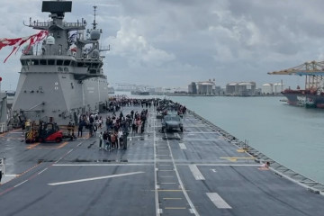 LHD Juan Carlos I en Barcelona I