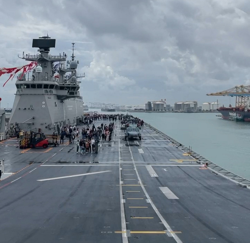 LHD Juan Carlos I en Barcelona I