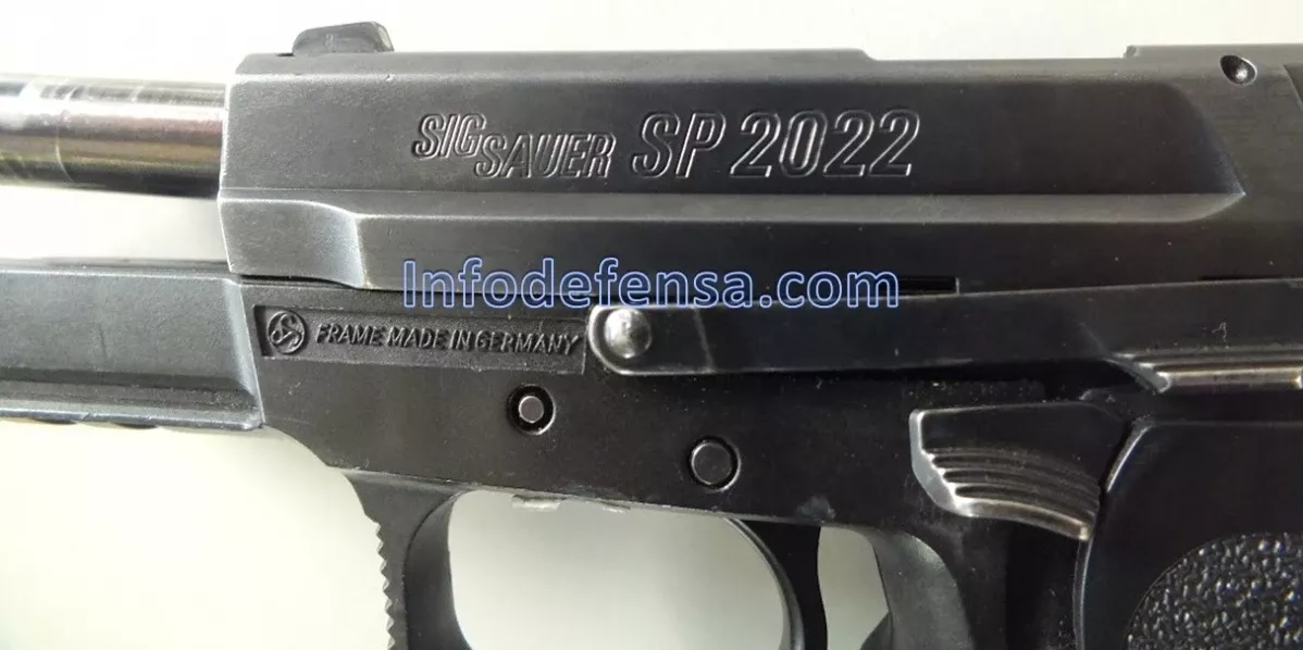 SIG SAUER SP 2022. Foto Infodefensa