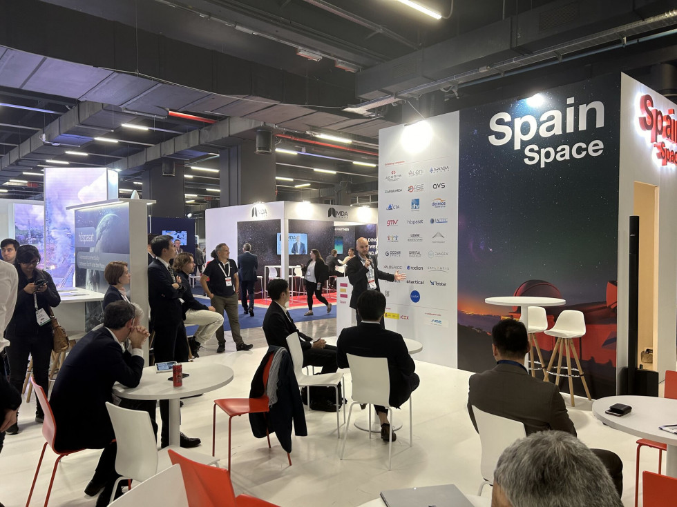 Spain Space: 25 empresas acudieron al IAC2024 agrupadas en un solo pabellón