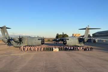 10.000 horas del avión A400M