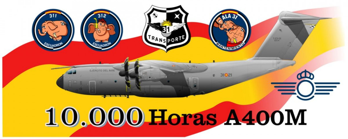 10.000 horas del A400M