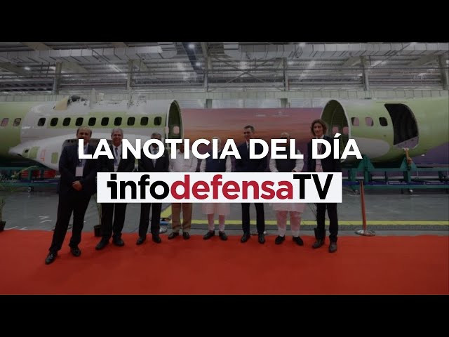 Sánchez y Modri inauguran en India la factoría de aviones C295 y la posible venta del submarino S-80