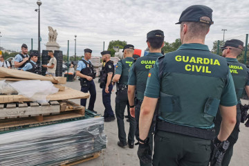 Guardia civil en los juegos olimpicos