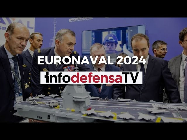 EURONAVAL 2024 abre la 29ª edición en París con 450 exhibidores y sin compañías israelíes