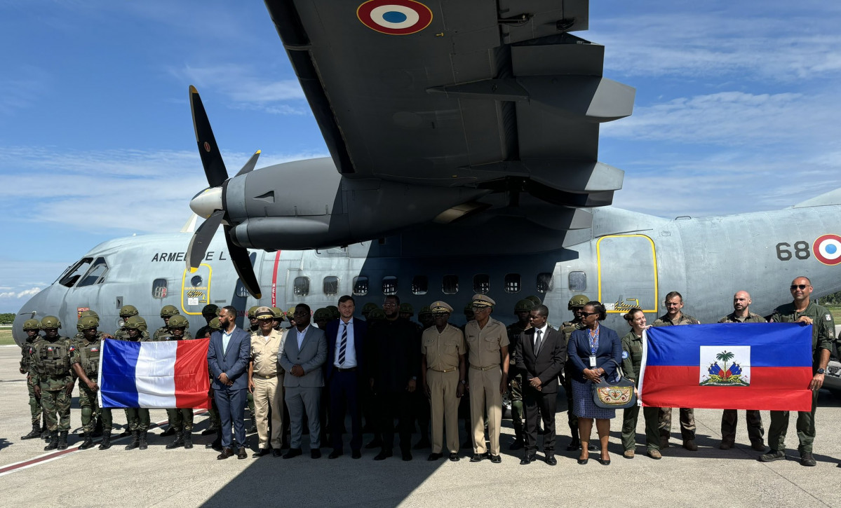 Haiti FFAA Entrenamiento Martinica Ambassade France