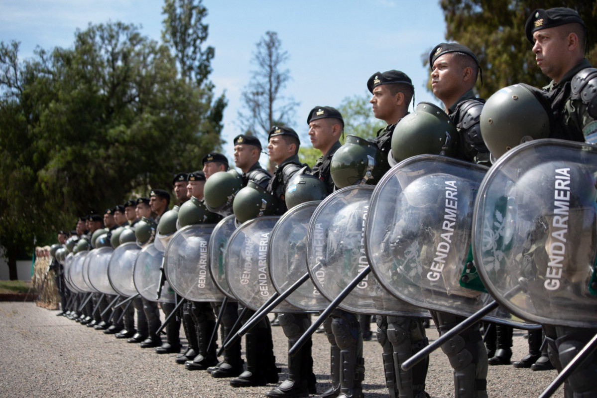 Gendarmes en Neuquen 