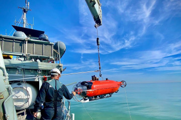 Despliegue del UUV Pluto en Valencia