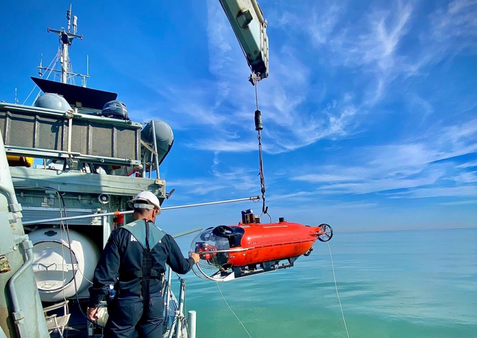 Despliegue del UUV Pluto en Valencia