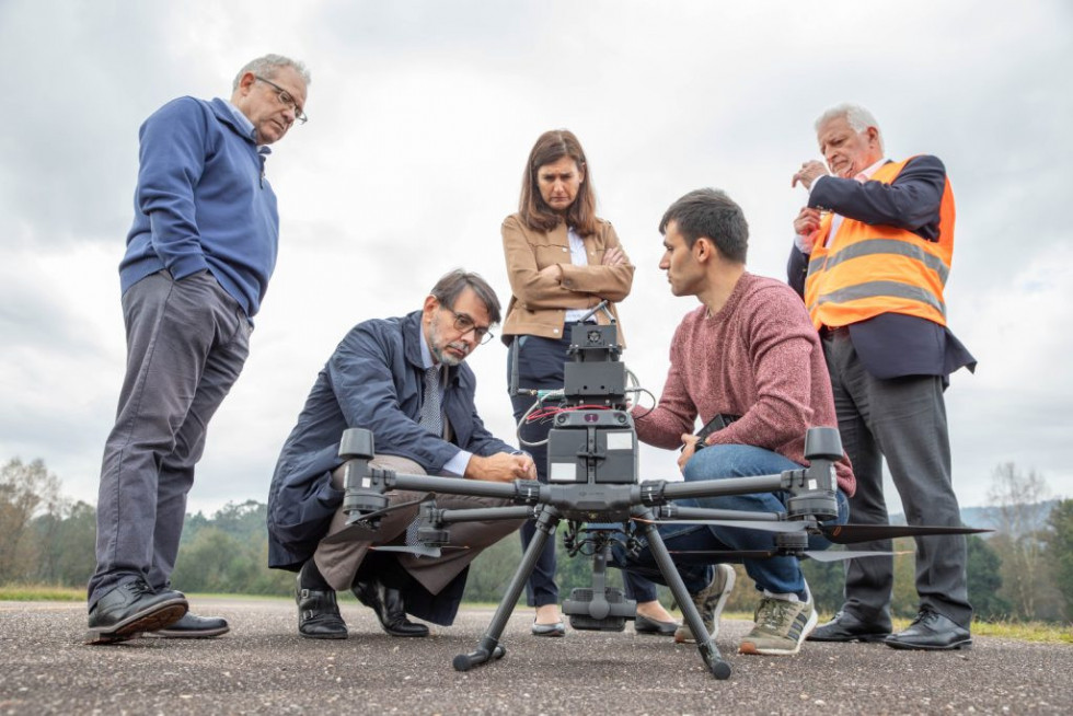 Telespazio Ibérica prueba en Galicia un sistema de observación inteligente de la biodiversidad mediante drones