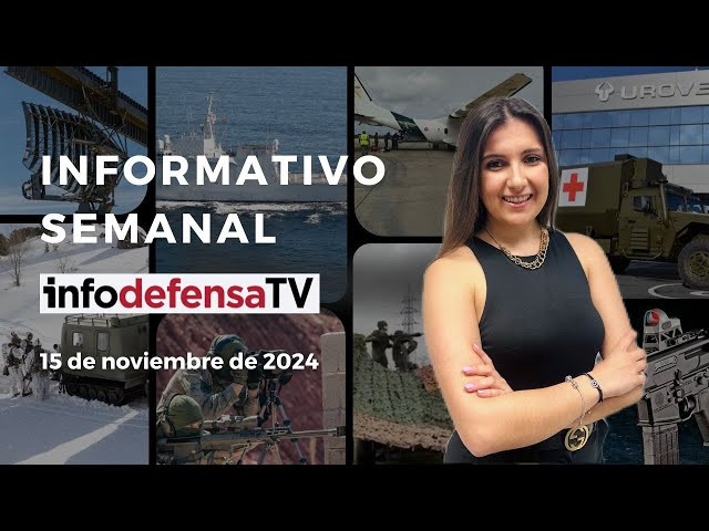 Informativo Semanal | 15/11/2024 | Caza Eurofighter, micromisil contra dron y ambulancias militares