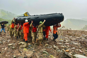 Contigente de militar en apoyo de emergencia por lluvias en Costa Rica