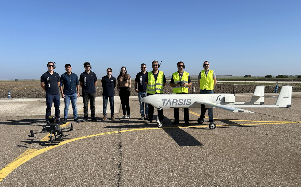 El proyecto U-Elcome ensaya en Sevilla la entrega de medicamentos con drones en situaciones de emergencia