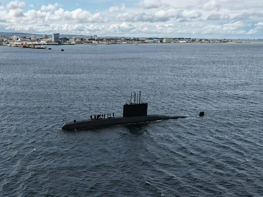 Submarino SS 20 Thomson en Punta Firma Armada de Chile